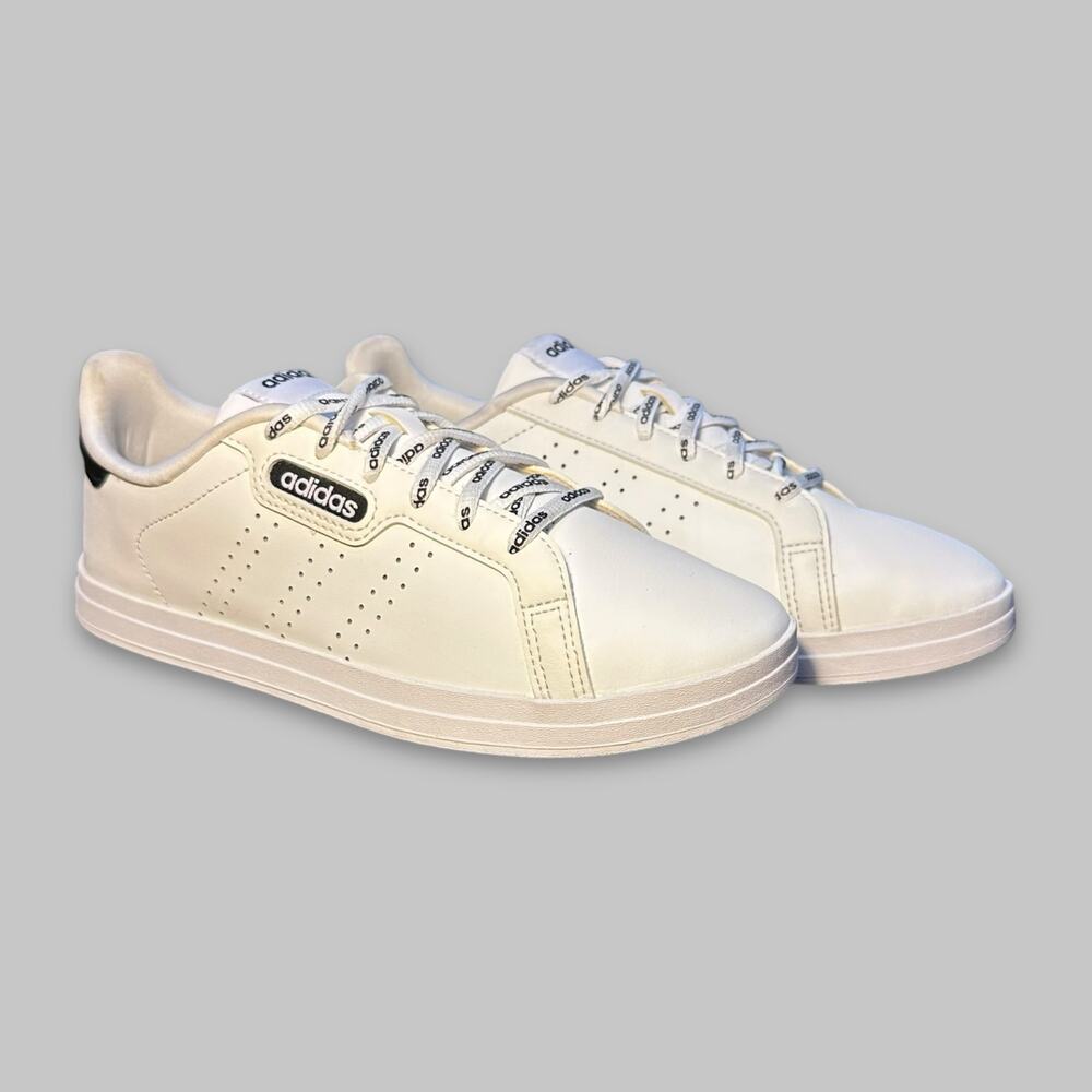 Adidas Cloudfoam Advantage White Sneakers - Men’s Size 7.5